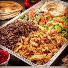 Chicken Shawarma - Tray for 7 People