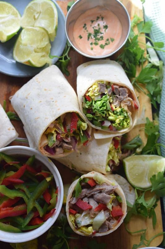 Special Beef Wrap